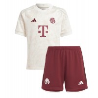 Bayern Munich Alphonso Davies #19 Tredjeställ Barn 2023-24 Korta ärmar (+ Korta byxor)